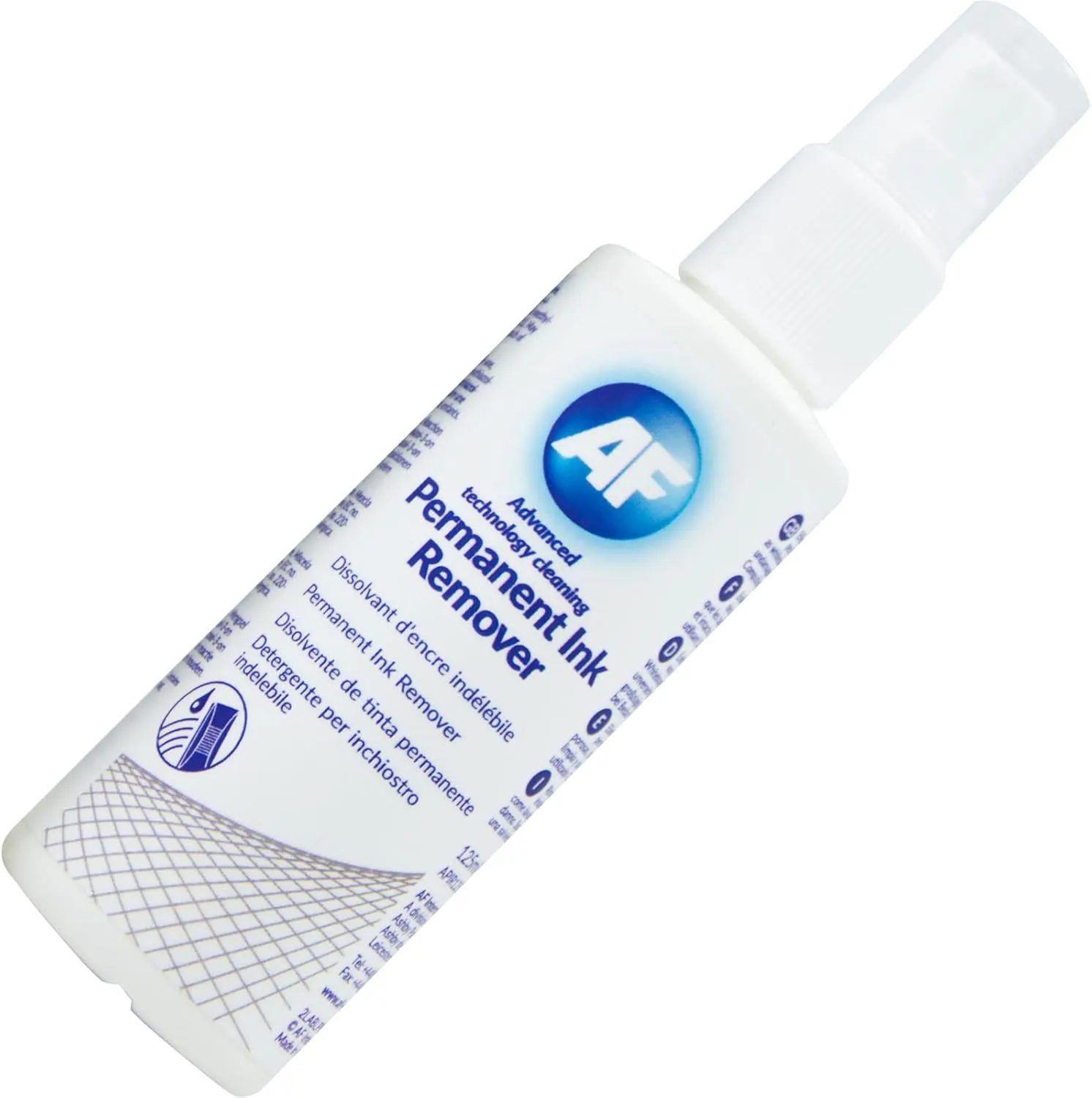 Permanent Ink Remove Spray for Permanent Marker Pen or Biro from Whiteboards - 125ml