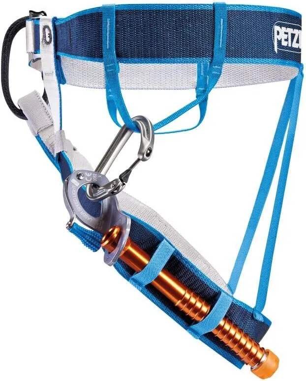 PETZL Tour Harness - Durable, Lightweight Harness for Glacier Travel and Ski Touring, Easy to Take On/Off