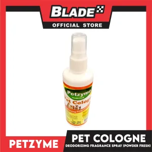 Petzyme Natural Pet Cologne 100ml Deodorizing Fragrance Pets Spray