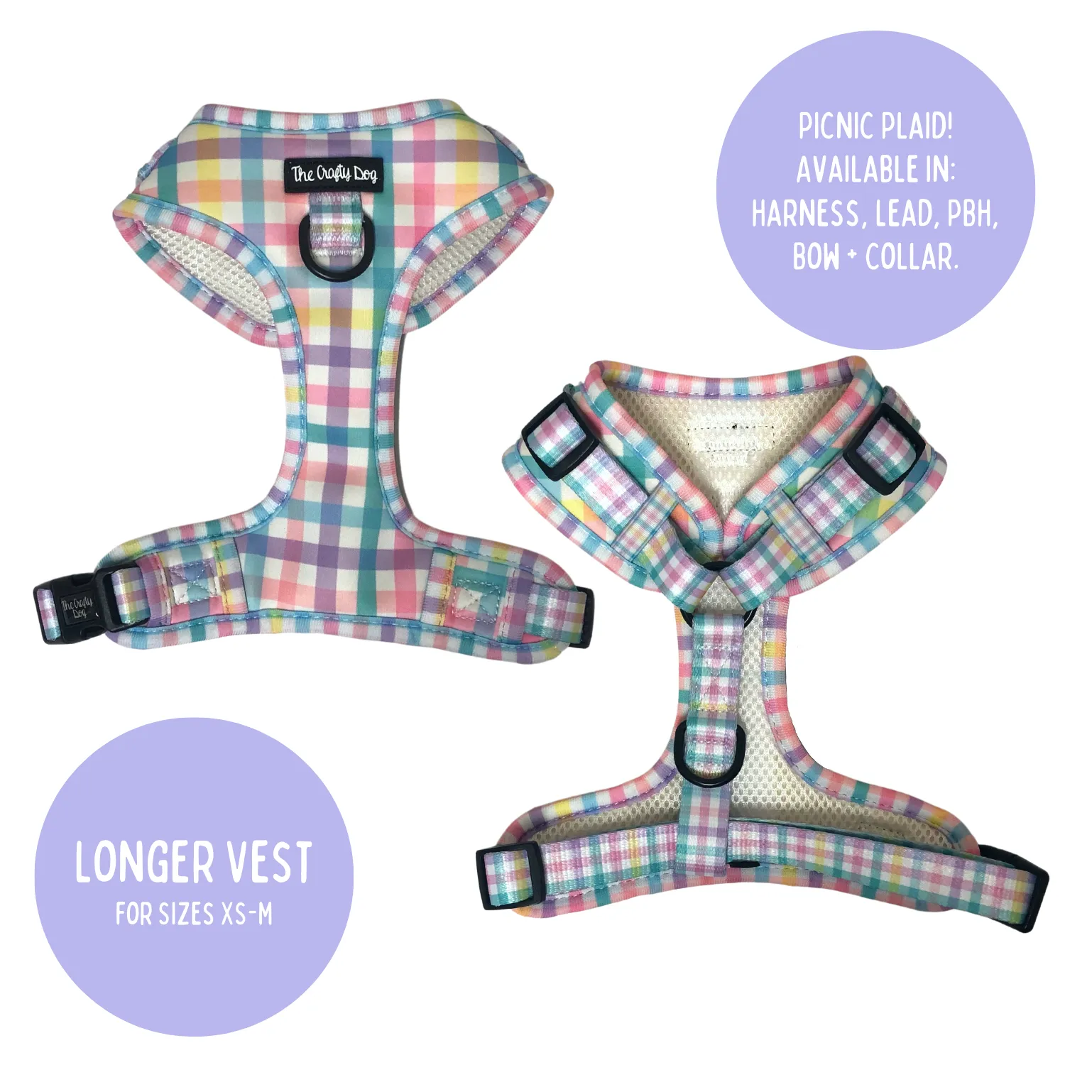 Picnic Plaid Harness