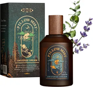 Pillow Mist - Aromatherapy Pillow Spray for Sheets, Linen & Bedding, Natural Essential Oils for Stress Relief, Gift for Someone Who Wants to Sleep Well - Universe Dream
