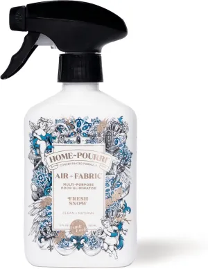 Poo Pourri Air   Fabric Multi-Purpose Odor Eliminating Room Spray, Fresh Snow, 11 Fl Oz (AZ10101)