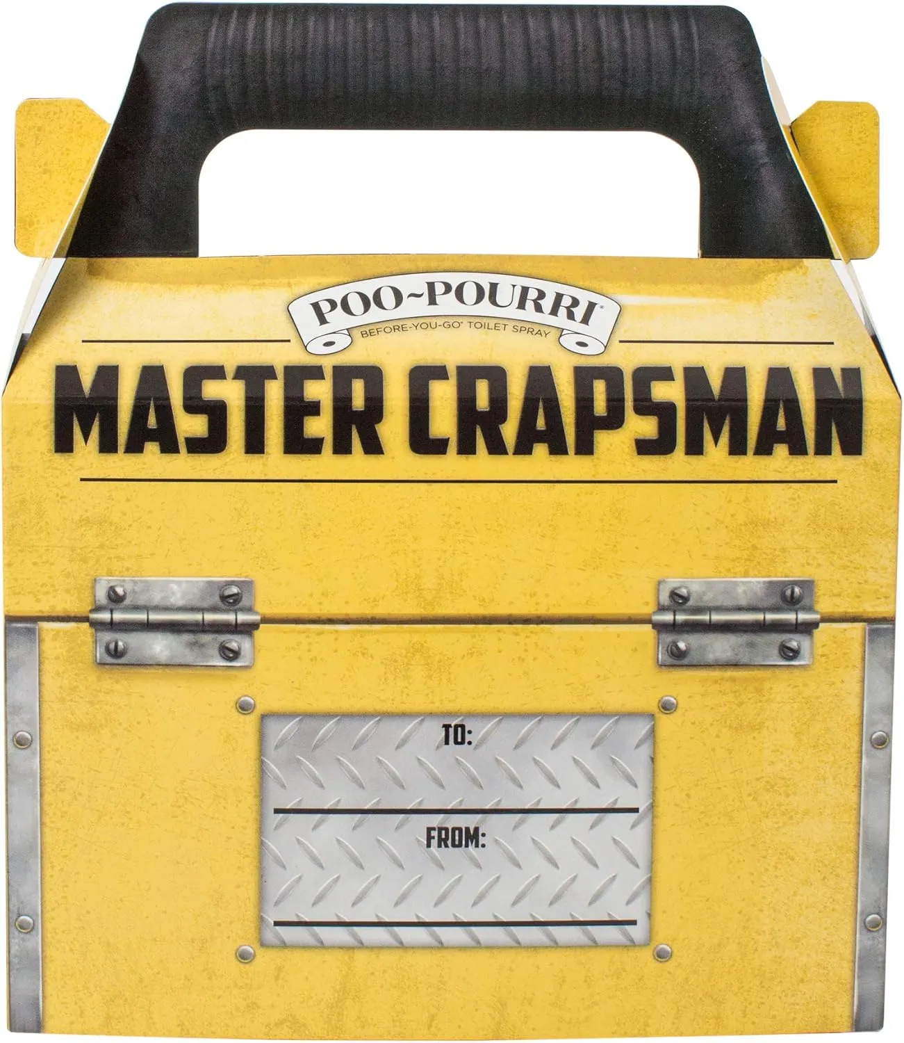 Poo-Pourri Before-You-Go Toilet Spray, Master Crapsman, Gift Set Variety 2 Fl Oz - Royal Flush and Trap-A-Crap