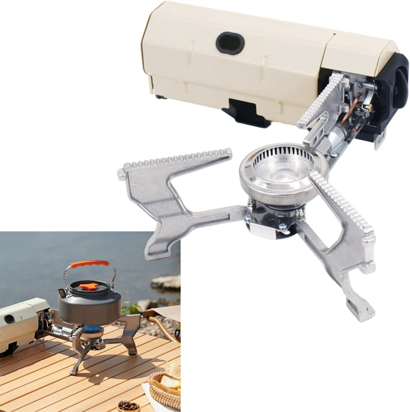 Portables Folded Camp Stove Outdoor Burners Travel Cooking Grills Cooker for Efficient Cooking