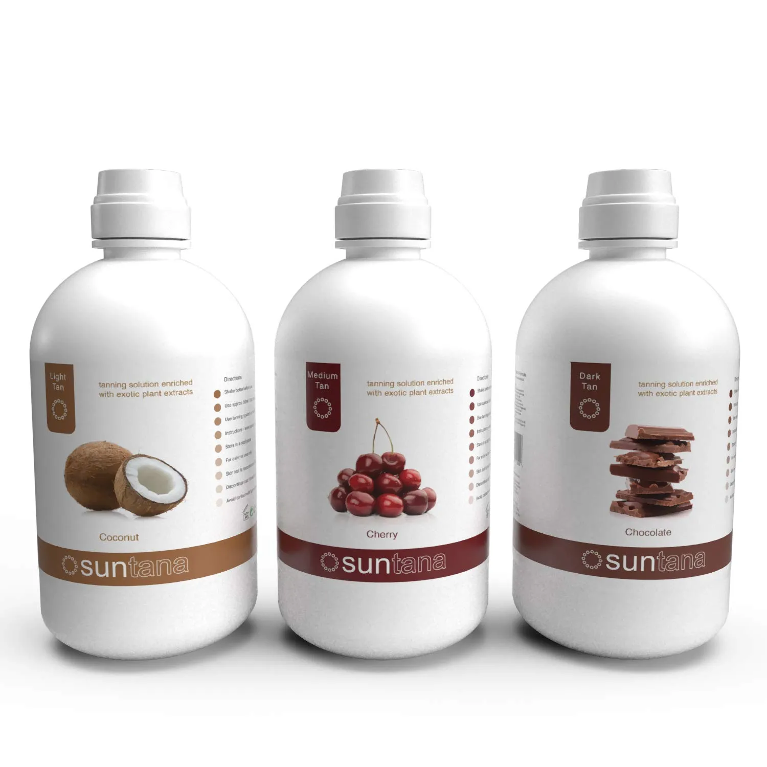 Premium Sunless Solutions 32oz Combo Pack Tanning Solutions (3 x 32oz)