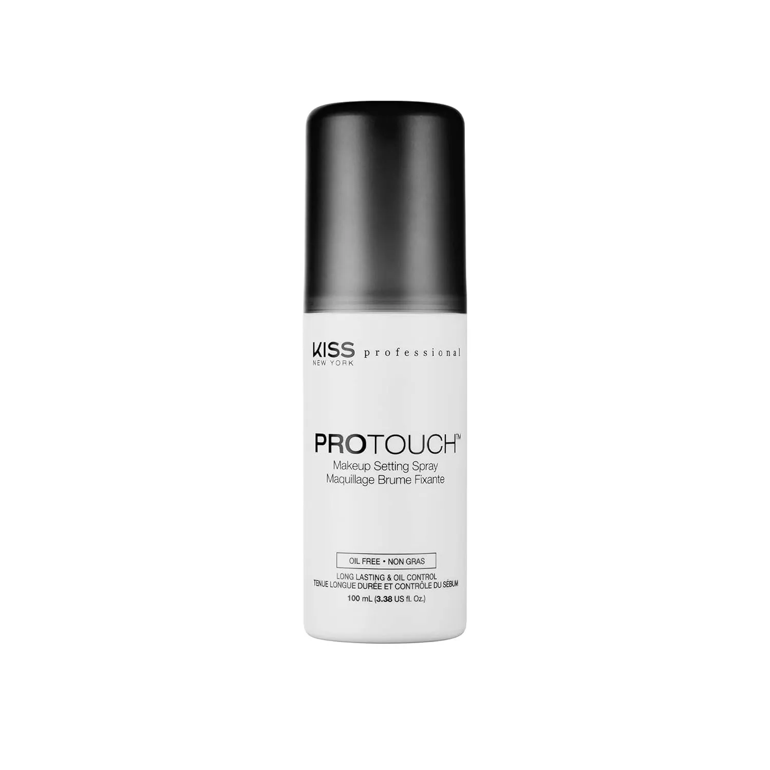 Pro Touch Makeup Setting Spray, Oil Free, Long Lasting, Natural Finish 100mL (3.38 US fl.oz)