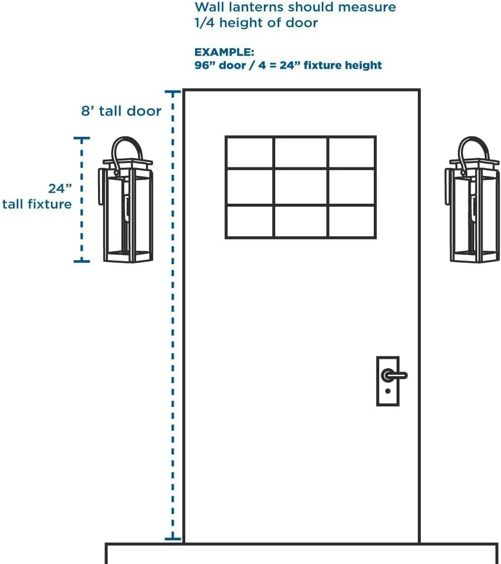 Progress Lighting P5622-31 District Collection 1-Light Farmhouse Outdoor Wall Lantern, Textured Black, 8" W x 8-1/4" H