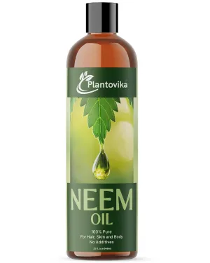 Pure Neem Oil (32 Oz) - 100% Cold Pressed, All Natural Concentrate, Unrefined, Multipurpose, Seed Extract