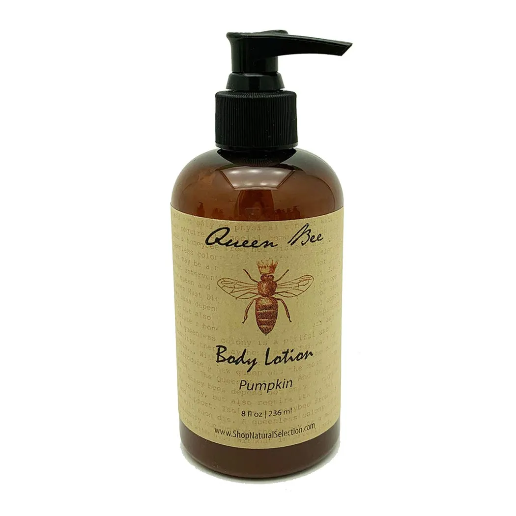 Queen Bee Shea Body Lotion Pumpkin