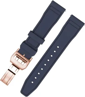 Quick Release Fluororubber Watch Strap 20mm 21mm 22mm Diving Waterproof FPM/Watchbands Compatible With I-W-C Band