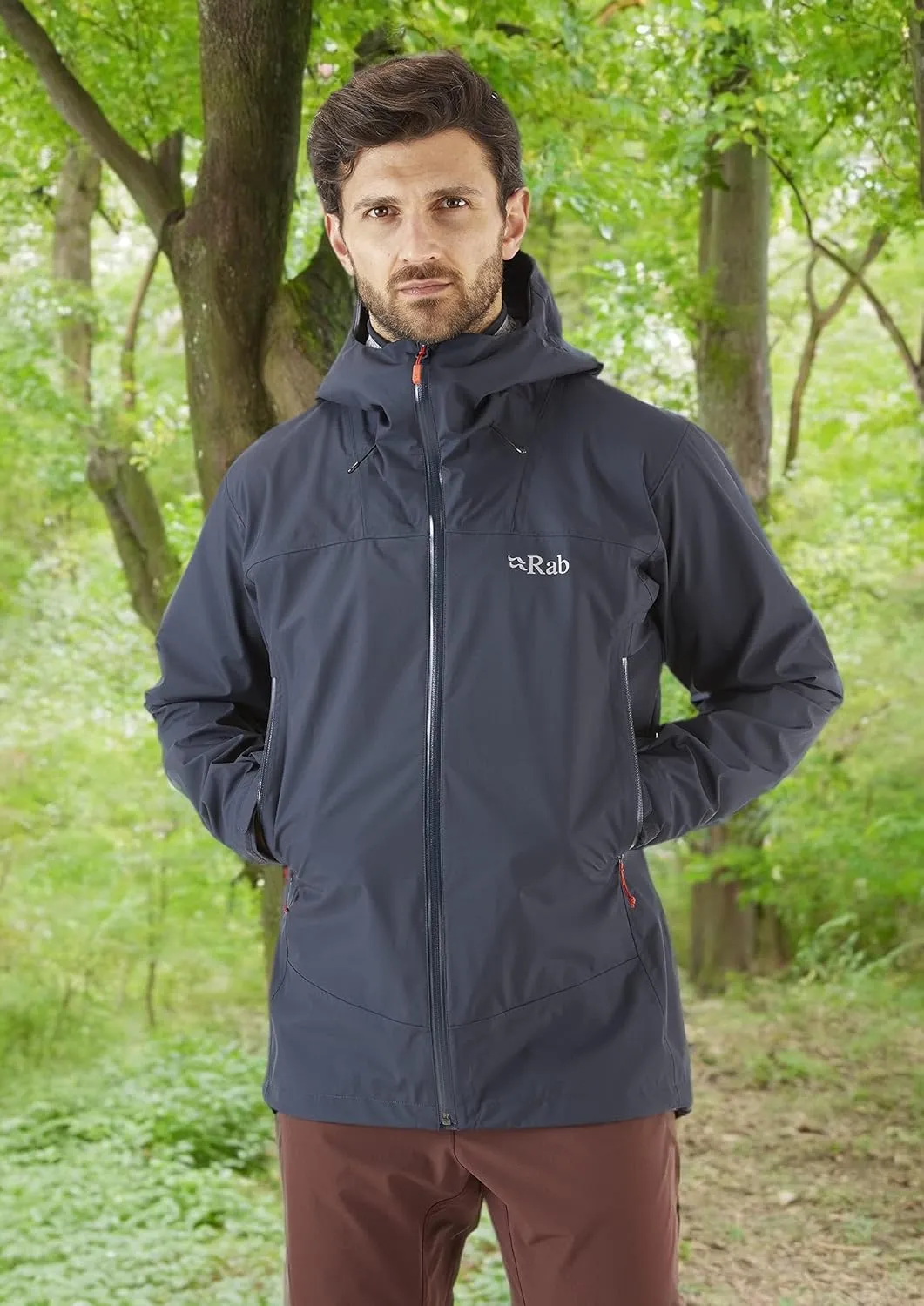 Rab Men's Arc Eco Waterproof Breathable Jacket for Hiking and Skiing