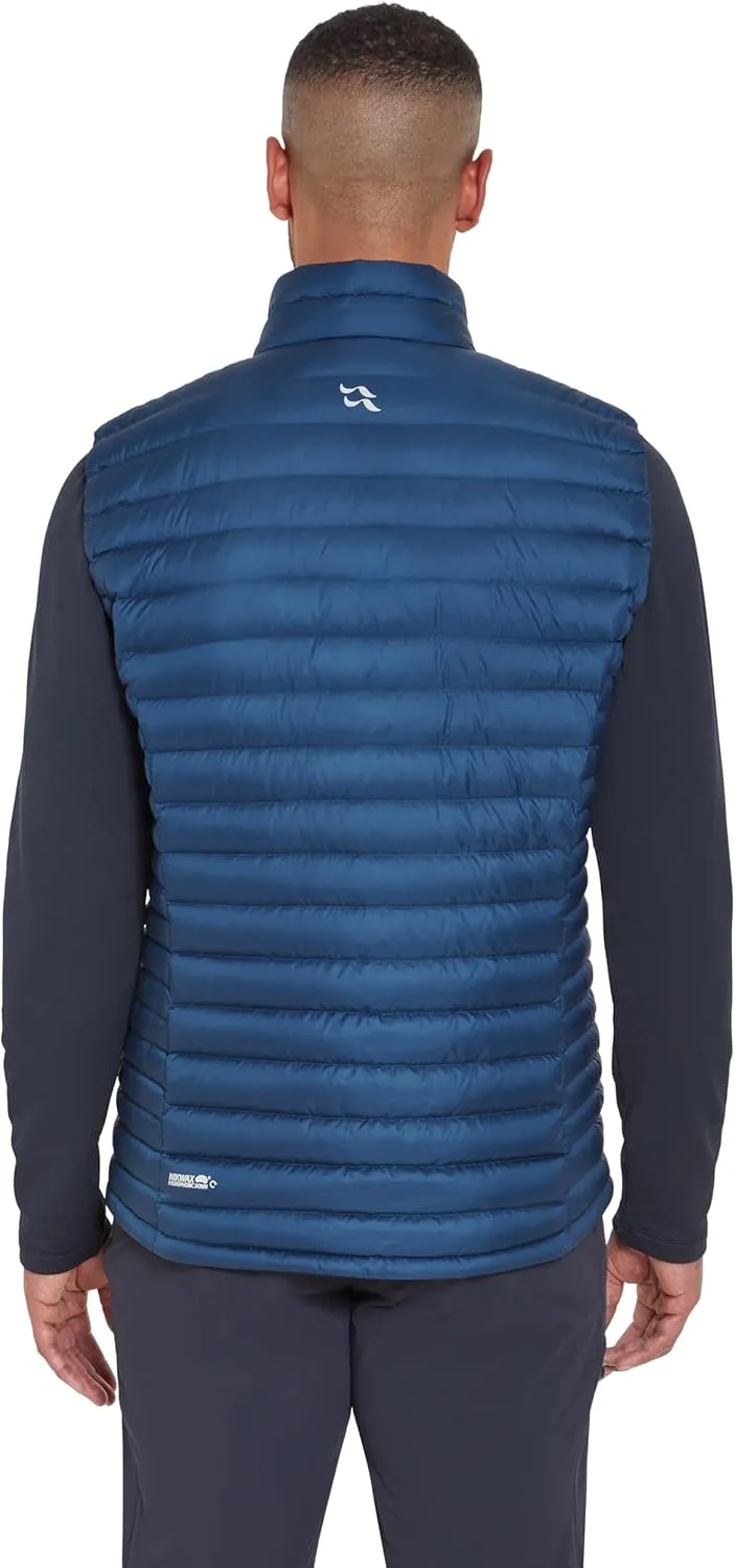 Rab Men's Microlight Down Lightweight Vest for Hiking & Skiing