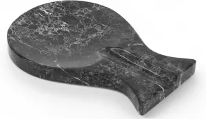 Radicaln Marble Spoon Rest 8" Inches Black Handmade Utensil Holder for Stove Top, Kitchen Decor and Accessories, Cooking Utensils Set Tray, Spoon Holder for Countertop