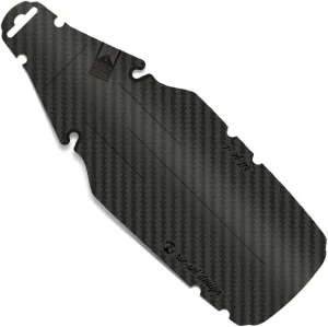 Riesel Design - Large Rear Saddle Mudguard - Stickerbomb Eyecatcher - for Road, Fixie, MTB, Cyclocross and Gravel Bikes - Easy Installation, No Tools Required - rit:ze L