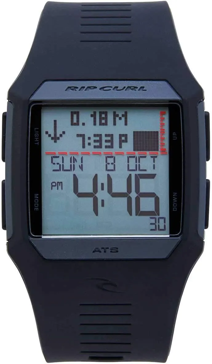 Rip Curl Men's Rifles Tide Automatic Watch with Polyurethane Strap