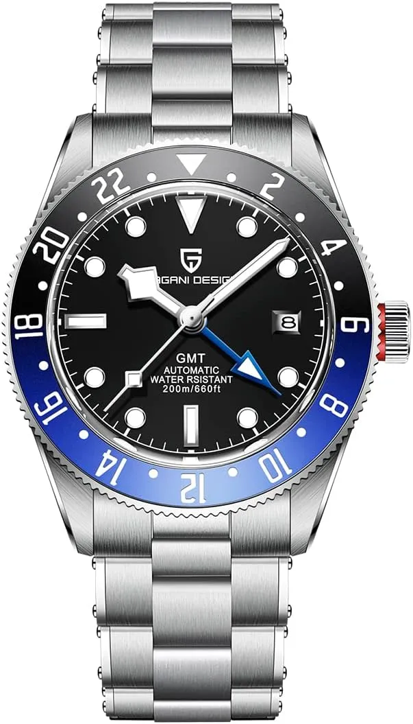 RollsTimi Pagani Design 2022 Men's Watch Men's Sapphire Automatic Watch Men's NH35 100M Accessories Waterproof Bracelet Business Mechanical Watch…