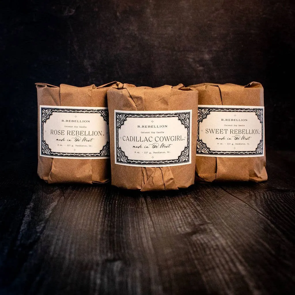 Rose Rebellion Candle 8 oz.