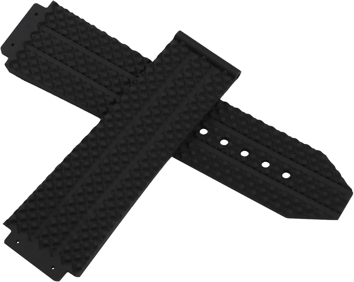 Rubber Watch Band replacement for Hublot Silicone Strap Wirstband accessories for Men and Women