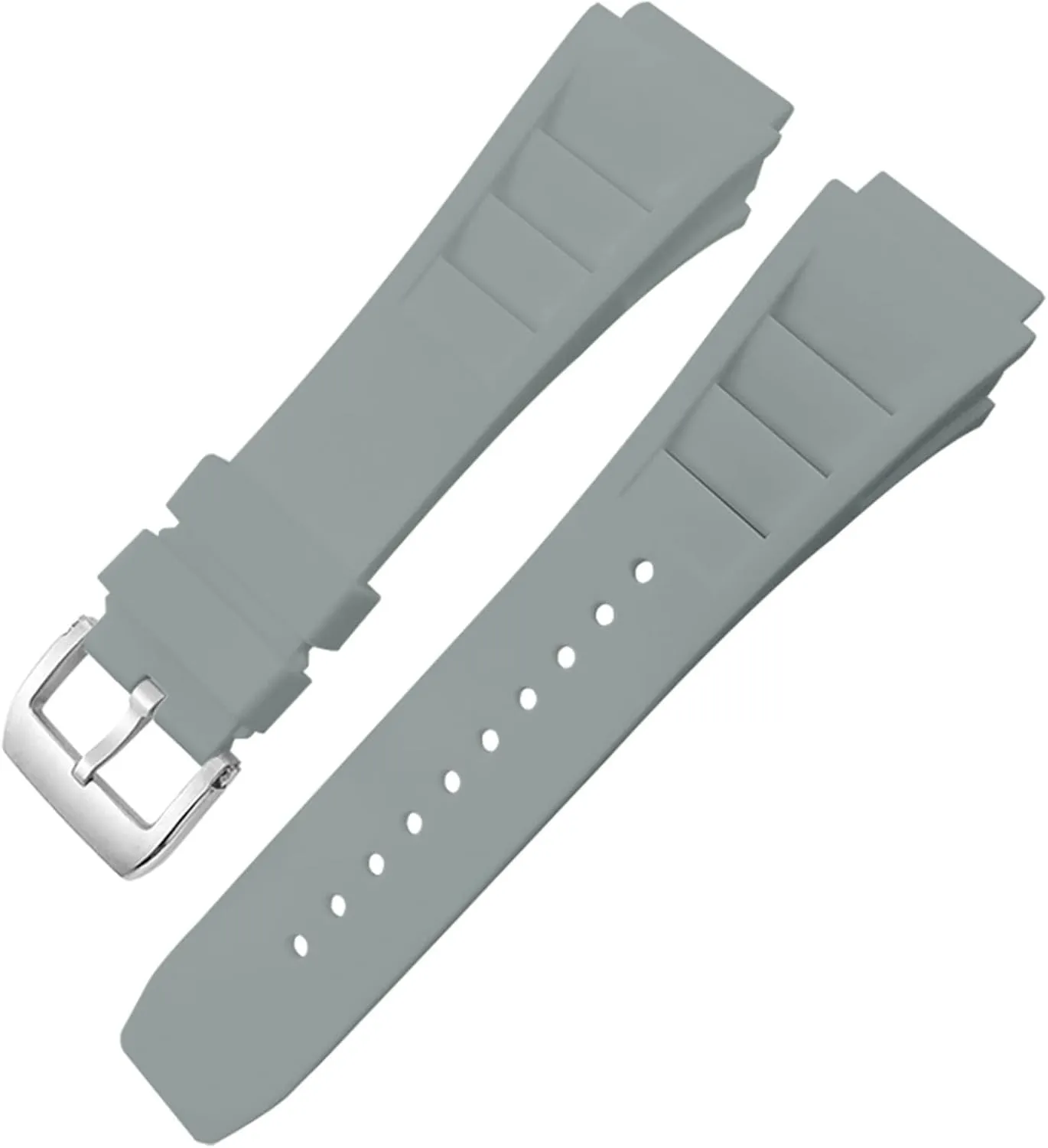 Rubber Watchband 20mm 25mm for Richard Spring Bar Silicone Mille Sport Watch Strap Soft Waterproof Wristband