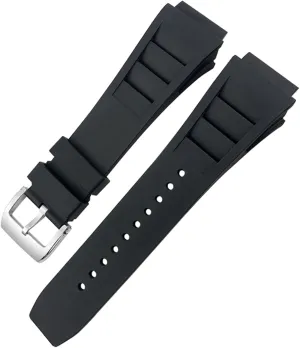 Rubber Watchband 20mm 25mm for Richard Spring Bar Silicone Mille Sport Watch Strap Soft Waterproof Wristband