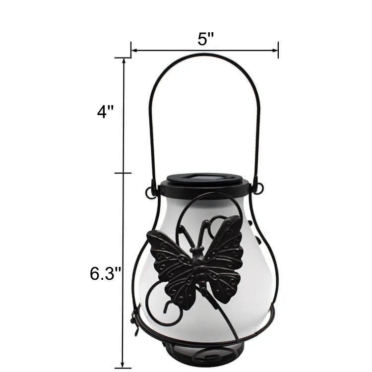Rynx | Solar Retro Lantern LED Decorative Outdoor Lighting Waterproof Garden Hanging Light