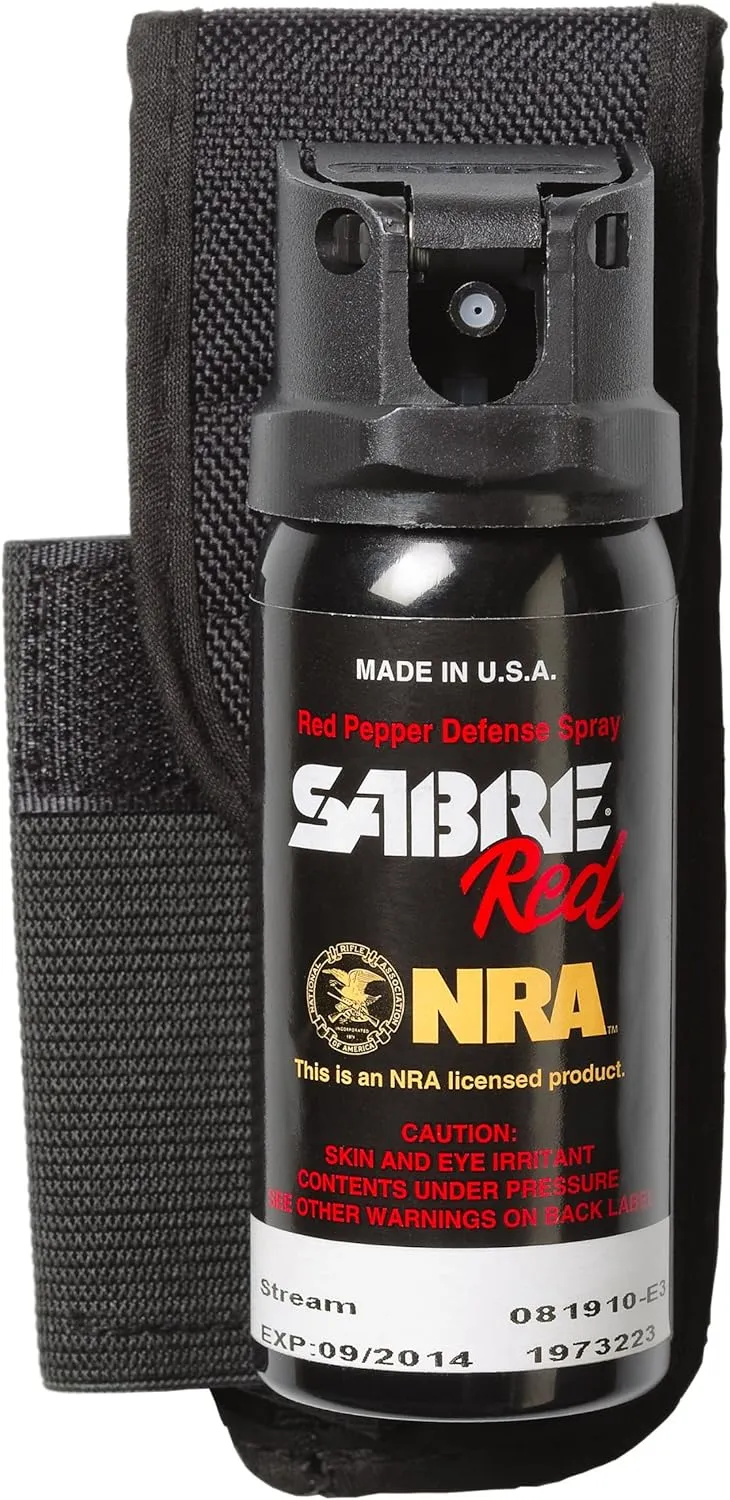 Sabre 1.80-Ounce Professional Model Pepper Spray with Holster (Supports The National Rifle Association)