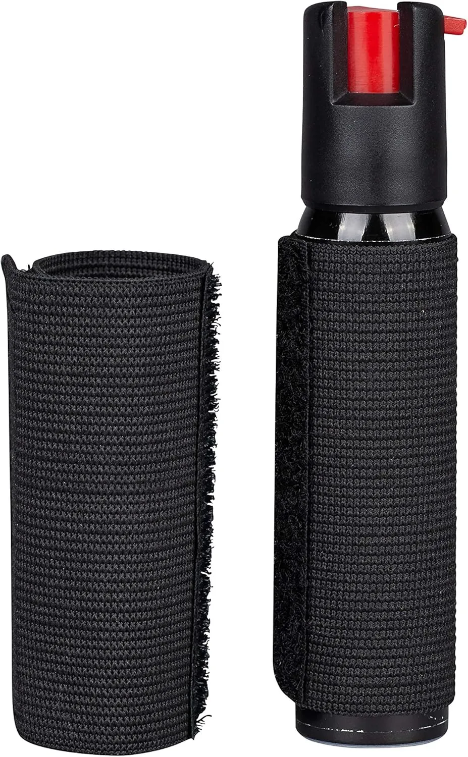 SABRE Cyclist Pepper Spray with Adjustable Bike Strap, 45 Burst, 10 Foot (3 meter) Range, Tear Away Hook and Loop Design For Quick Access