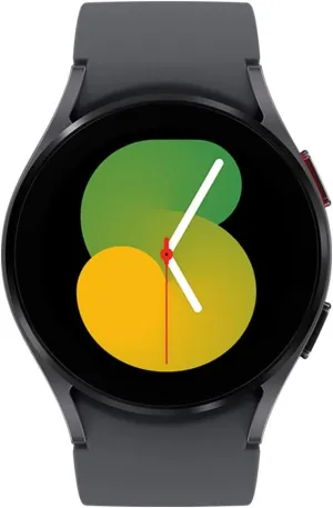 SAMSUNG Galaxy Watch 5 (40mm, WiFi   4G LTE) 1.2" Super AMOLED Smartwatch GPS Bluetooth Fully Unlocked w/Sleep Coach, 3-in-1 Bioactive Sensor, Water Resistant R905U (w/Fast Charging Cable, Graphite)
