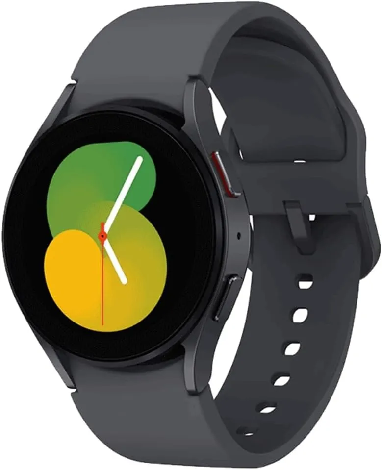 Samsung Galaxy Watch 5 (40mm, WIFI   4G LTE) 1.2" Super AMOLED Smartwatch GPS Bluetooth w/ Advanced Sleep Coaching, Bioactive Sensor, Water Resistant R905U (Generic Charger, Graphite) (Renewed)