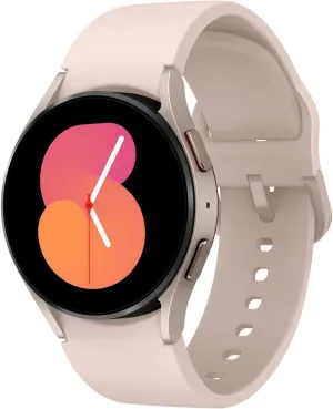Samsung Galaxy Watch 5 (40mm, WiFi   4G LTE) 1.2" Super AMOLED Smartwatch GPS Bluetooth w/ Advanced Sleep Coaching, Bioactive Sensor, Water Resistant R905U (Generic Charger, Pink Gold) (Renewed)