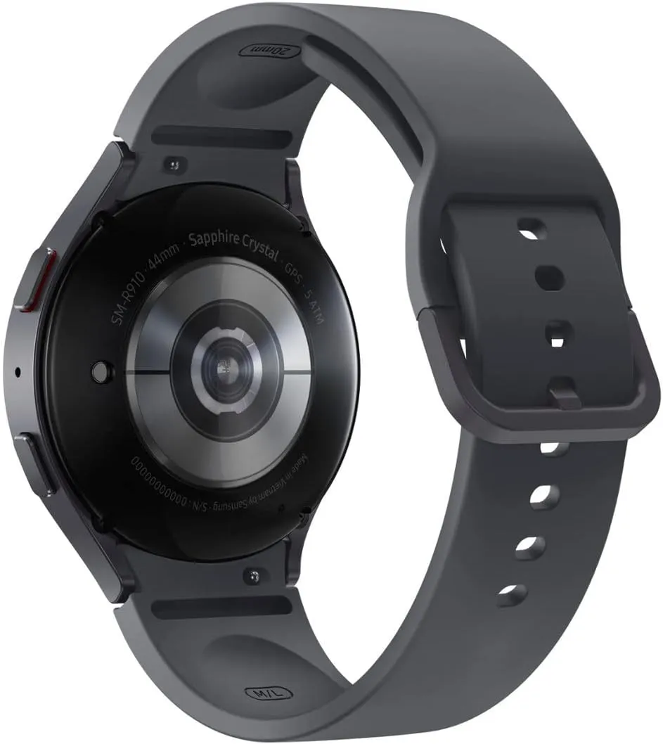 Samsung Galaxy Watch 5 (44mm, WiFi   4G LTE) 1.4" Super AMOLED Smartwatch GPS Bluetooth w/ Advanced Sleep Coaching, Bioactive Sensor, Water Resistant R915U (Generic Charger, Graphite) (Renewed)