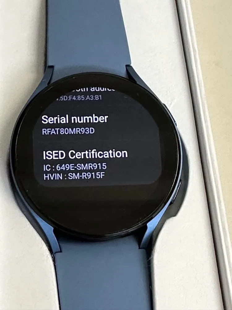 Samsung Galaxy Watch 5 (44mm, WiFi   4G LTE) 1.4" Super AMOLED Smartwatch GPS Bluetooth w/ Advanced Sleep Coaching, Bioactive Sensor, Water Resistant R915U (Generic Charger, Graphite) (Renewed)