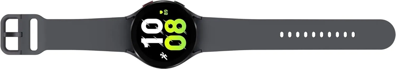 Samsung Galaxy Watch 5 (44mm, WiFi   4G LTE) 1.4" Super AMOLED Smartwatch GPS Bluetooth w/ Advanced Sleep Coaching, Bioactive Sensor, Water Resistant R915U (Generic Charger, Graphite) (Renewed)