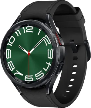 SAMSUNG Galaxy Watch 6 Classic 47mm Bluetooth Smartwatch, Rotating Bezel, Fitness Tracker, Personalized HR Zones, Advanced Sleep Coaching, US Version, Black (Renewed)