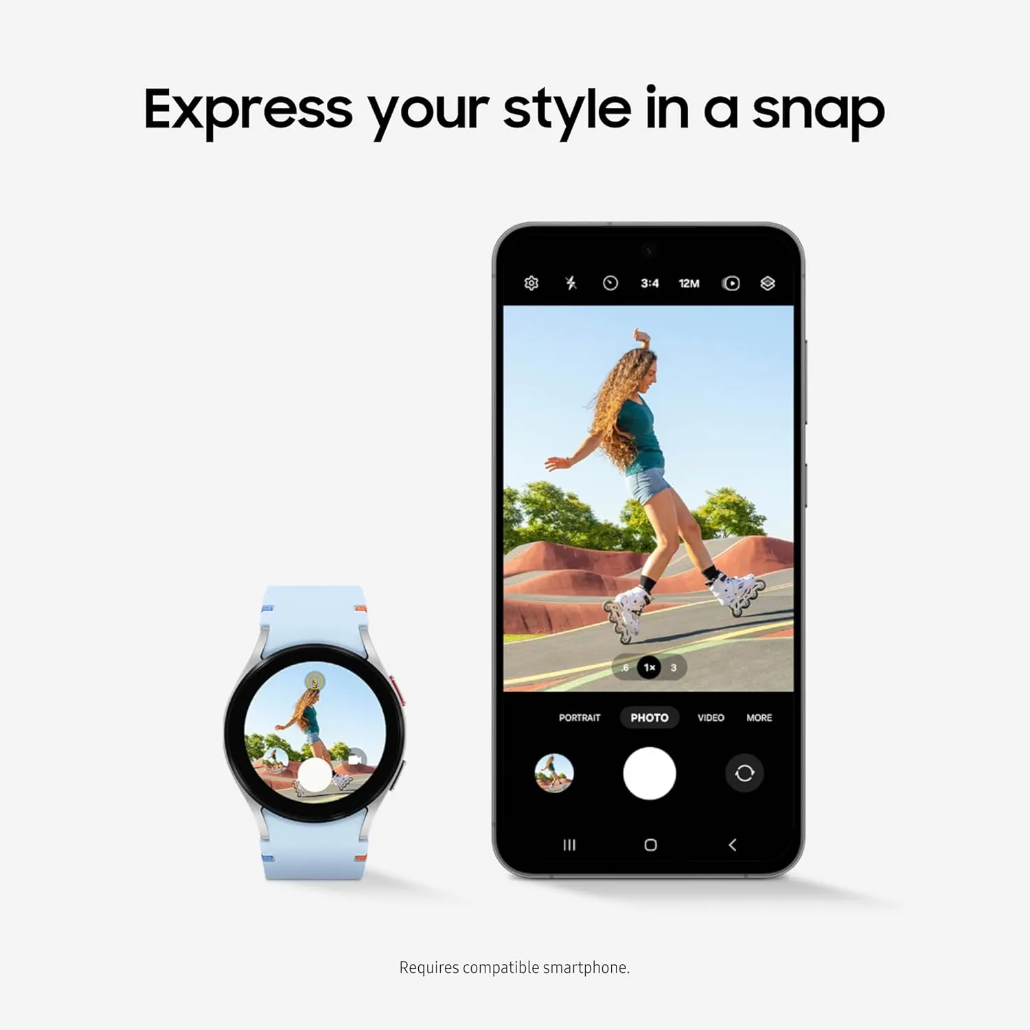 Samsung Galaxy Watch FE 40mm LTE AI Smartwatch w/Fitness Tracking, BIA Sensor, Personalized HR Zones, Heart Rate Tracker, Sleep Monitor, 2024, Black (US Version) (Renewed)