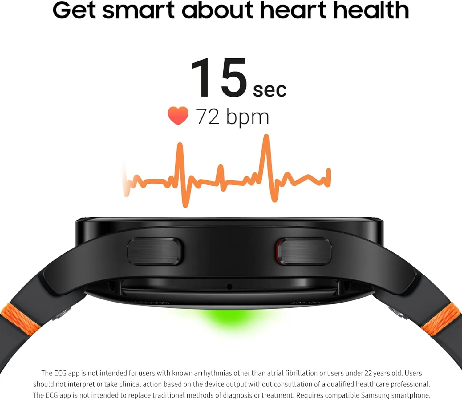 Samsung Galaxy Watch FE 40mm LTE AI Smartwatch w/Fitness Tracking, BIA Sensor, Personalized HR Zones, Heart Rate Tracker, Sleep Monitor, 2024, Black (US Version) (Renewed)