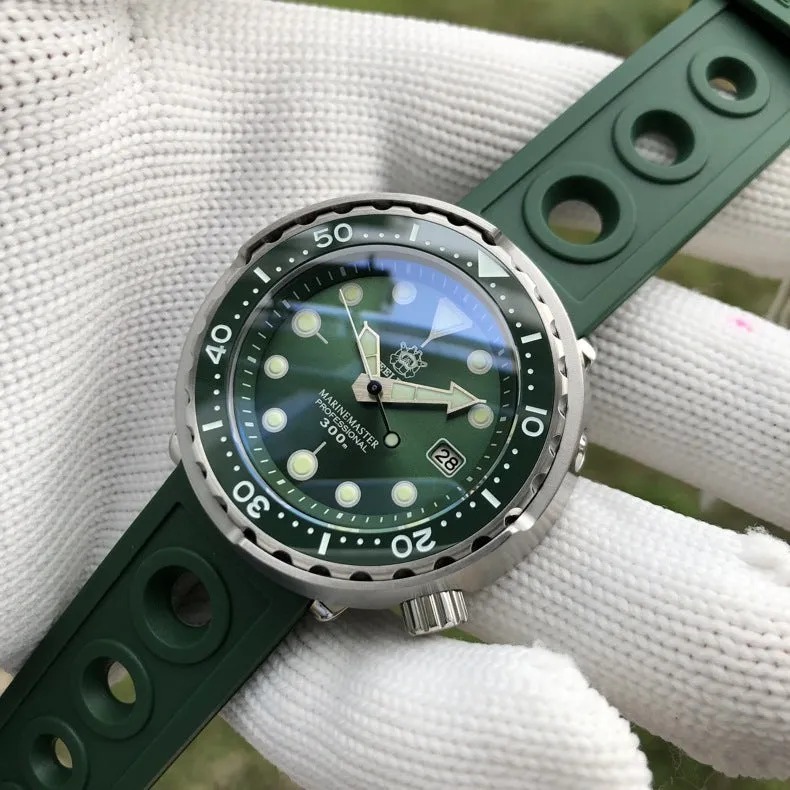 Sapphire Lens Sports Mechanical Diving Watch