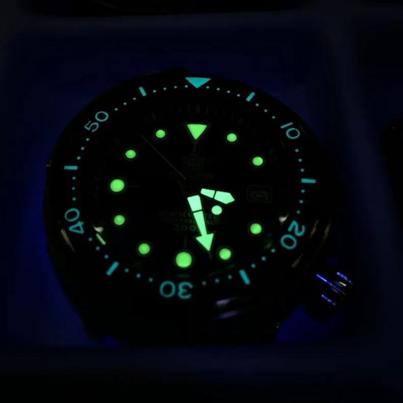 Sapphire Lens Sports Mechanical Diving Watch