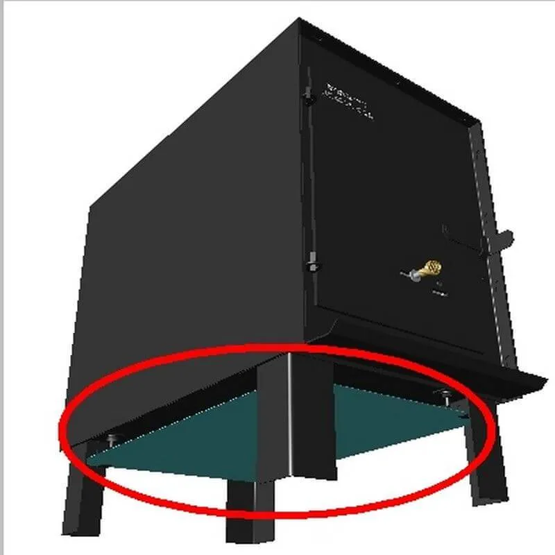 SBI Bottom Heat Shield For Hunter Stove