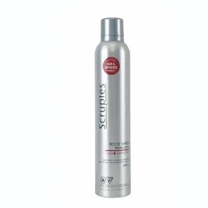 Scruples Rock Hard Finishing Spray - Firm Hold Hairspray to Increase Shine, Control & Frizz Free Styling - Setting   Holding Spray - 100% Recyclable & Cruelty Free (10.6 oz, pack of 2)