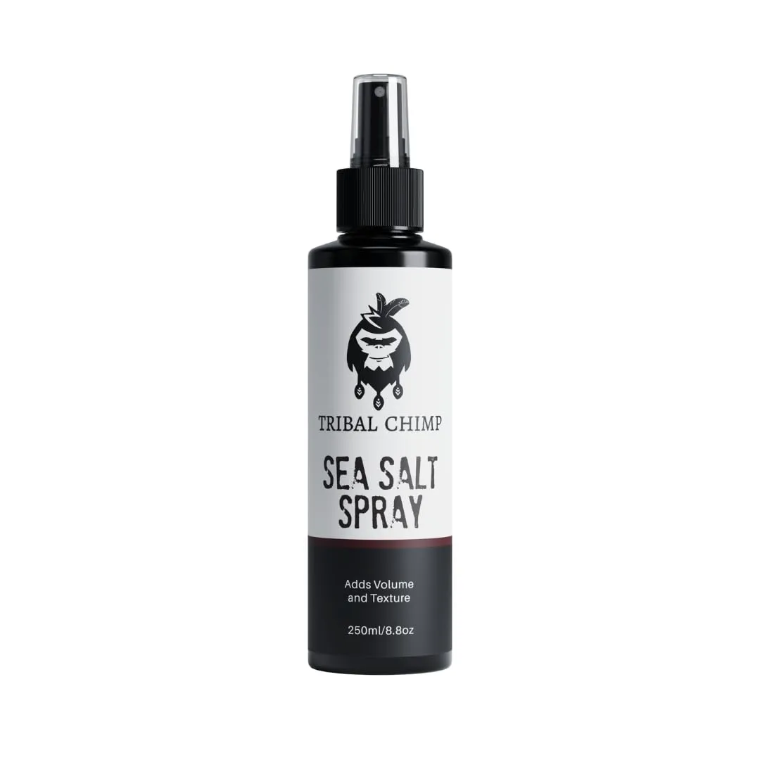 Sea Salt Spray for Men 250ml – Sea Salt Hair Spray for Volumizing, Thickening & Texturizing Hair of All Types – Strong Extra Hold, Natural, Non-Toxic & Alcohol Free Hairspray