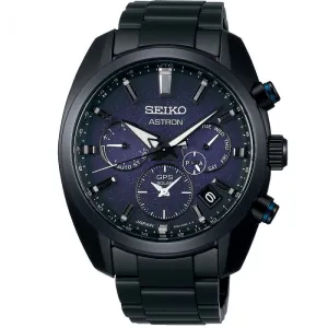 Seiko SSH077J Astron Black Chronograph Watch