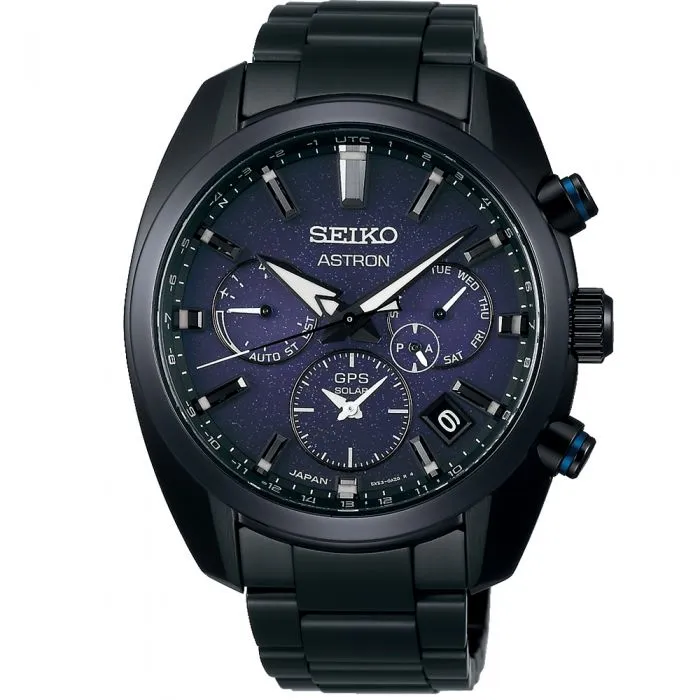 Seiko SSH077J Astron Black Chronograph Watch