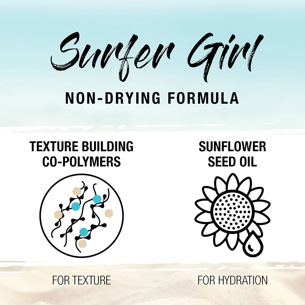 SexyHair Texture Surfer Girl Dry Texturizing Spray | Maintains Natural Shine | Up to 24 Hour Humidity Resistance | All Hair Types
