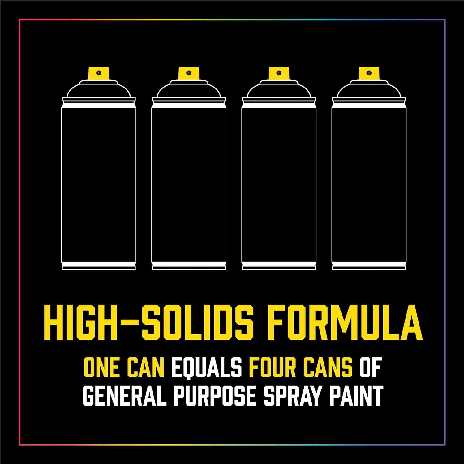 Seymour 20-1615 Big Rig Professional Coatings Spray Paint, Gloss Frame Black