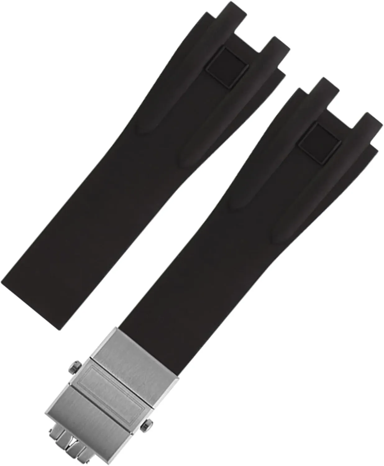 Silicone Rubber Watch Band For Ulysse Nardin Outdoor Sports Waterproof Bracelet Wrist Strap Replacement Watch Accessories Parts