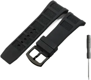 Silicone Watch Strap fit for IWC Strap Engineer Iw376501 Iw323601 Waterproof Sweat-Proof Notch Rubber Watchband 30.16mm