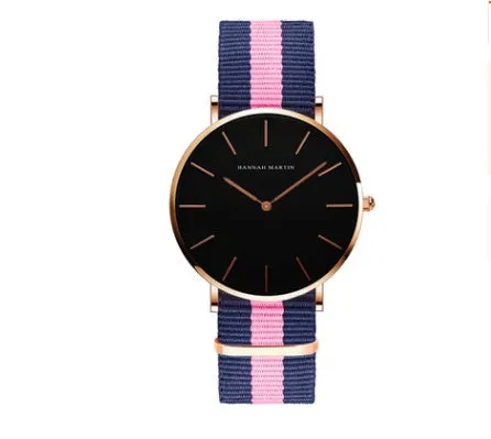 Simple quartz waterproof watch