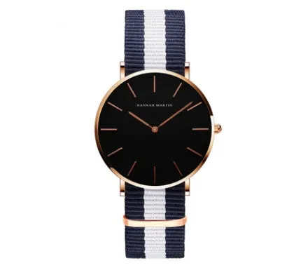 Simple quartz waterproof watch
