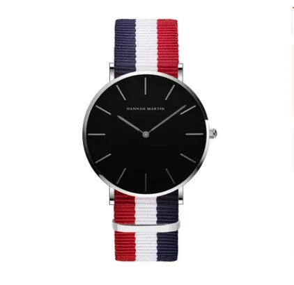 Simple quartz waterproof watch